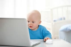 В каком возрасте дети воспринимают компьютер? 