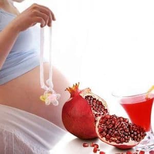 польза граната при беременности