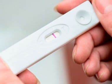 Одна полоска на тесте на беременность