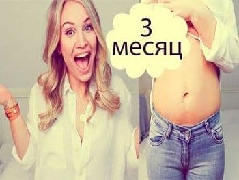 3 месяц беременности