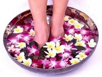Ванночки для ног в домашних условиях