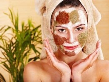 Маска для лица из ламинарии, овсянки, тыквы, хны
