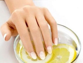 Ванночки с лимоном для ногтей